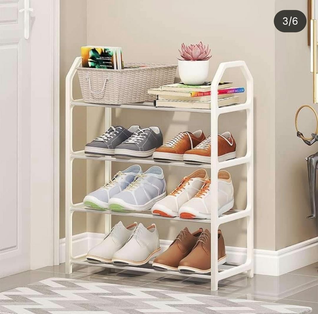 ORGANIZADOR ZAPATERA TUBOS BLANCO