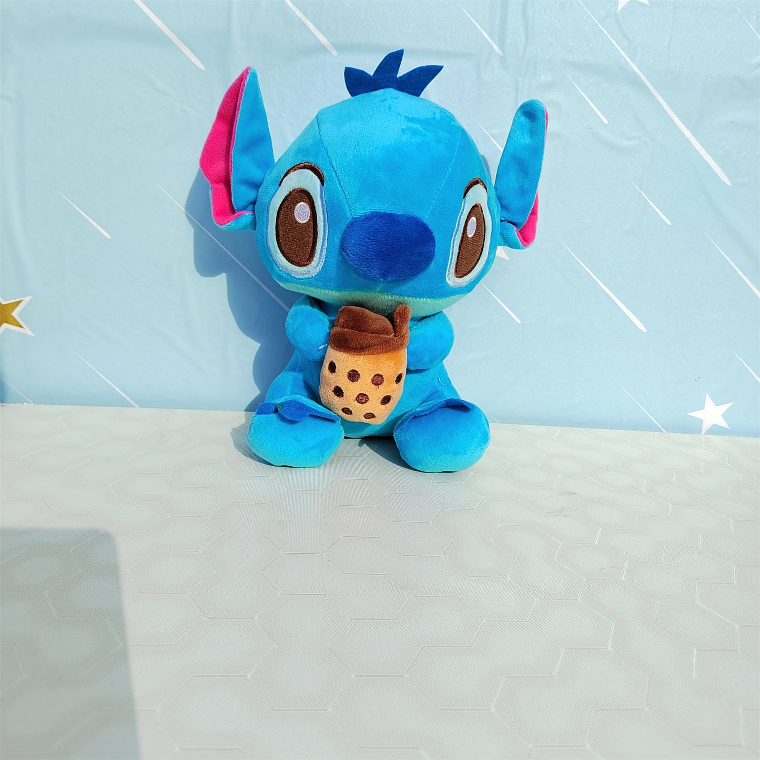 STITCH PELUCHE AL AZAR AZUL