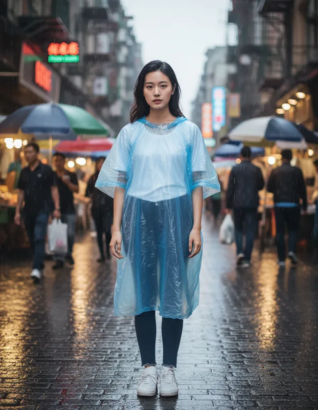 IMPERMEABLE ECONOMICO 5 PIEZAS