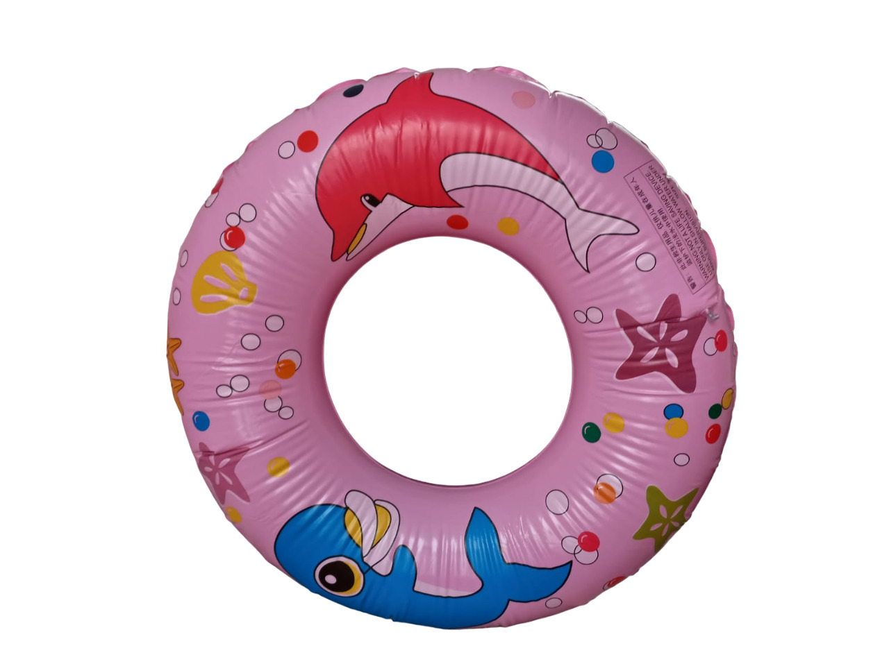 INFLABLE SALVAVIDAS ROSA 80