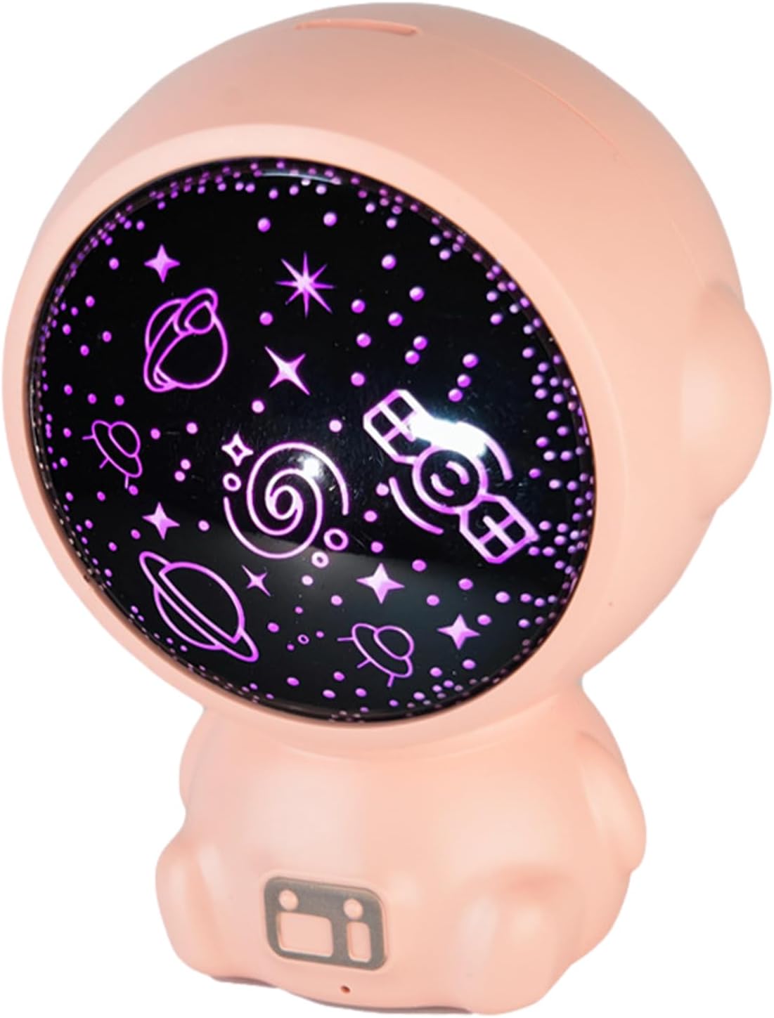 MINI BOCINA ASTRONAUTA ROSA