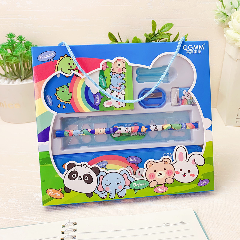 KIT ESCOLAR CUTE AZUL