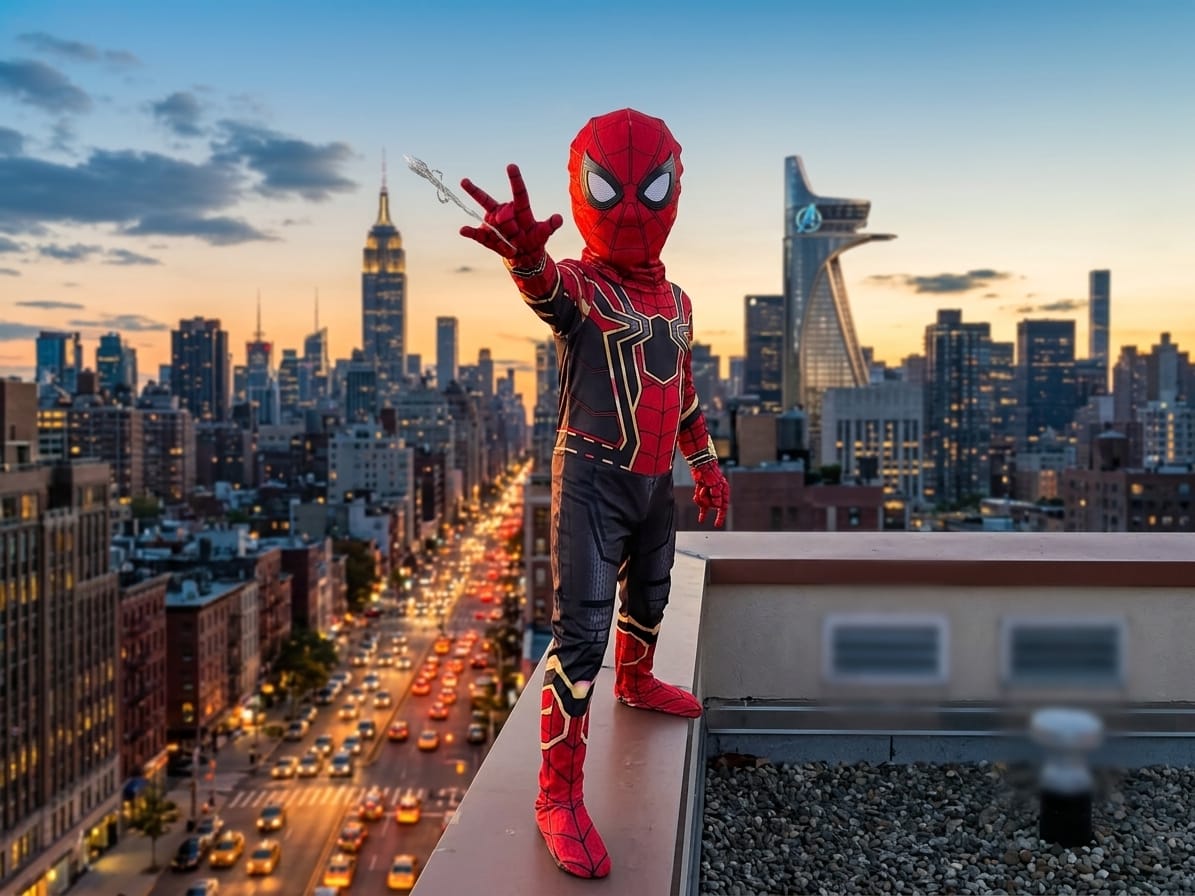 DISFRAZ SPIDERMAN NIÑOS 180 MOD.2