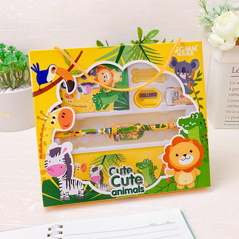 KIT ESCOLAR CUTE AMARILLO