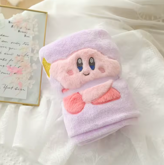 FRAZADA PARA BEBE PERSONAJES KIRBY