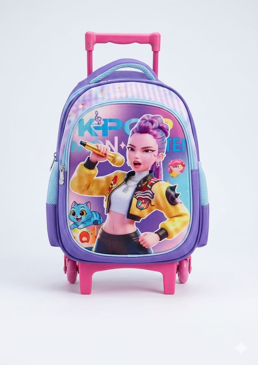 CARRITO MOCHILA SORPRESA KINDER GUERRERAS/OSO CORAZON