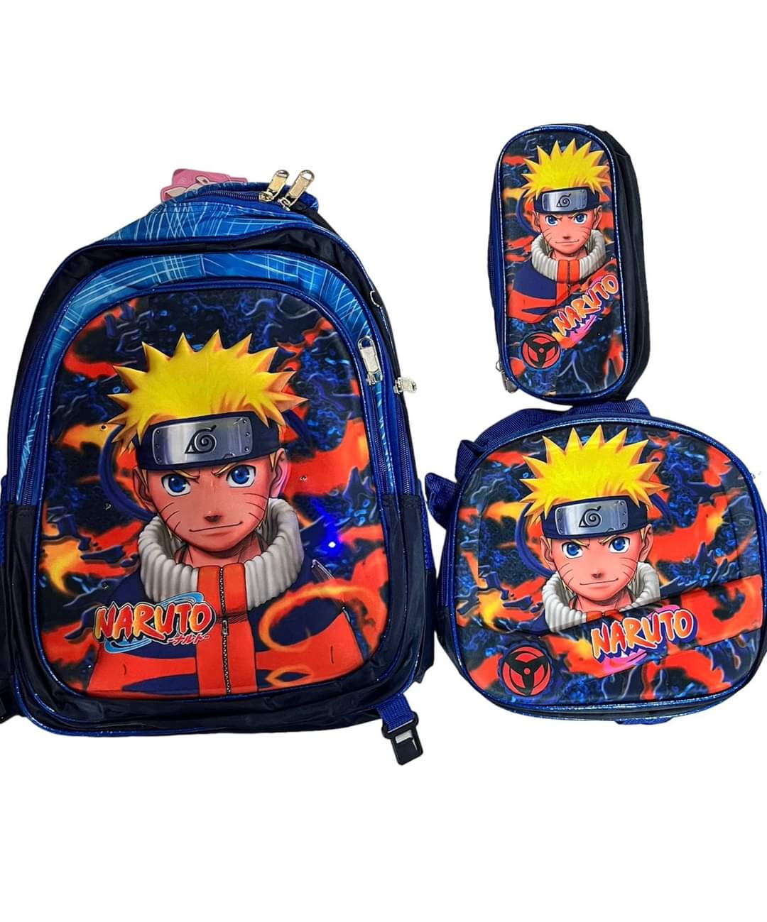 MOCHILA COMBO ESCOLAR #301 NARUTO