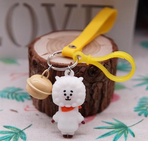 LLAVERO BTS BT21 3D RJ CON CASCABEL