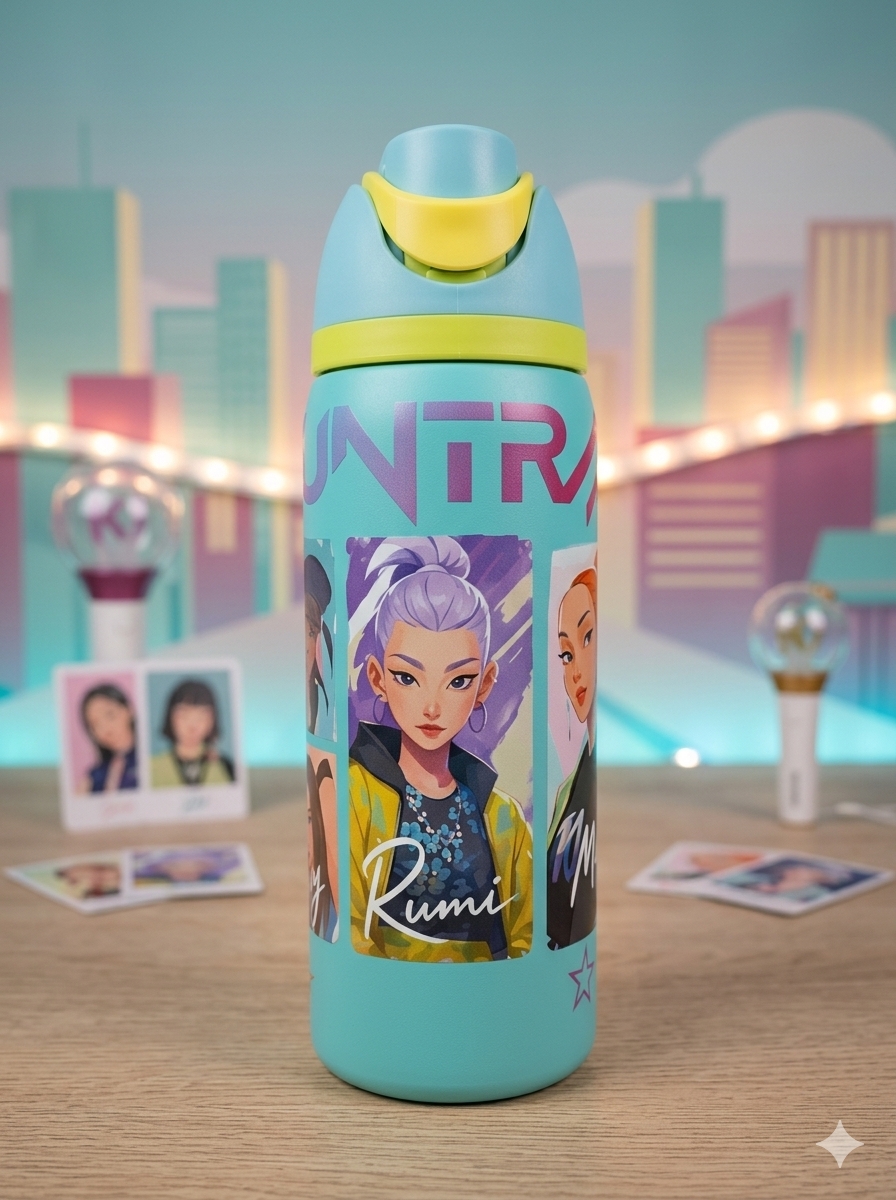 TERMO OWALA 32 OZ (950ML) GUERRERAS KPOP AQUA
