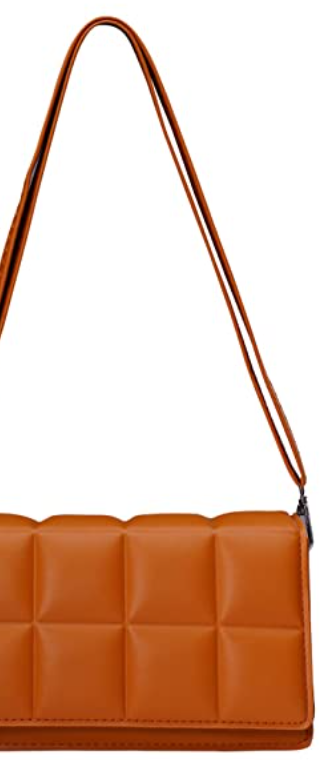 BOLSA CUADRADOS CAMEL