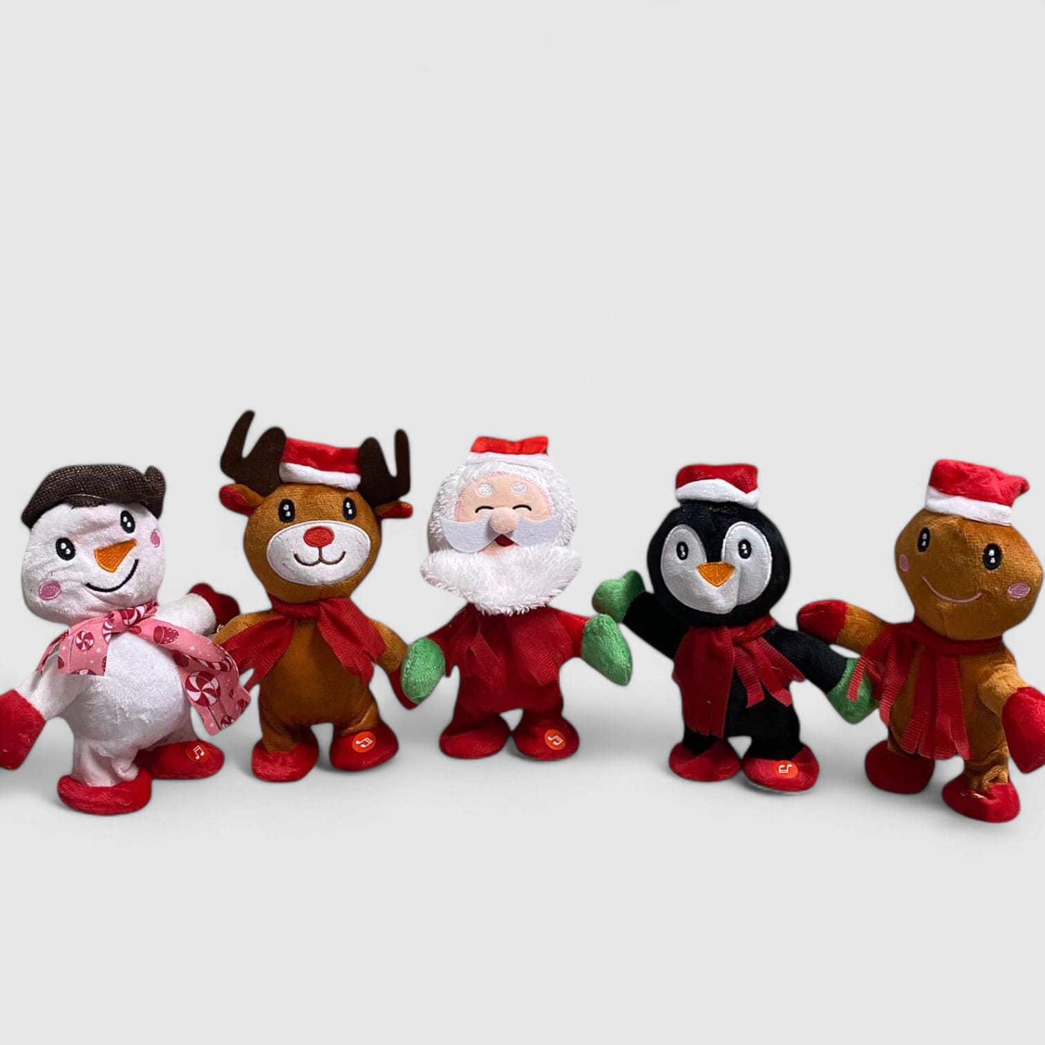 MUÑECO NAVIDEÑO MUSICAL