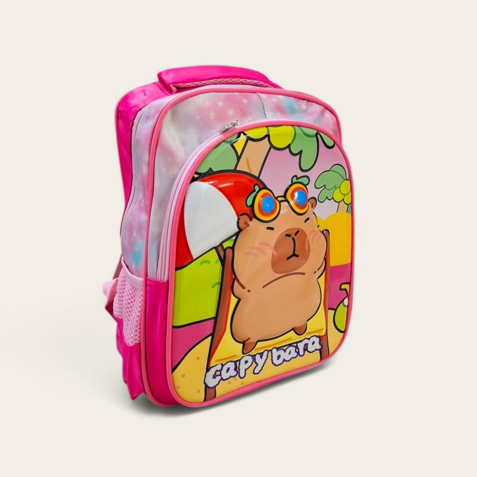 MOCHILA KINDER CAPIBARA NIÑA