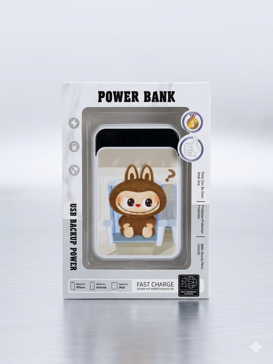 POWER BANK PERSONAJES LABUBU