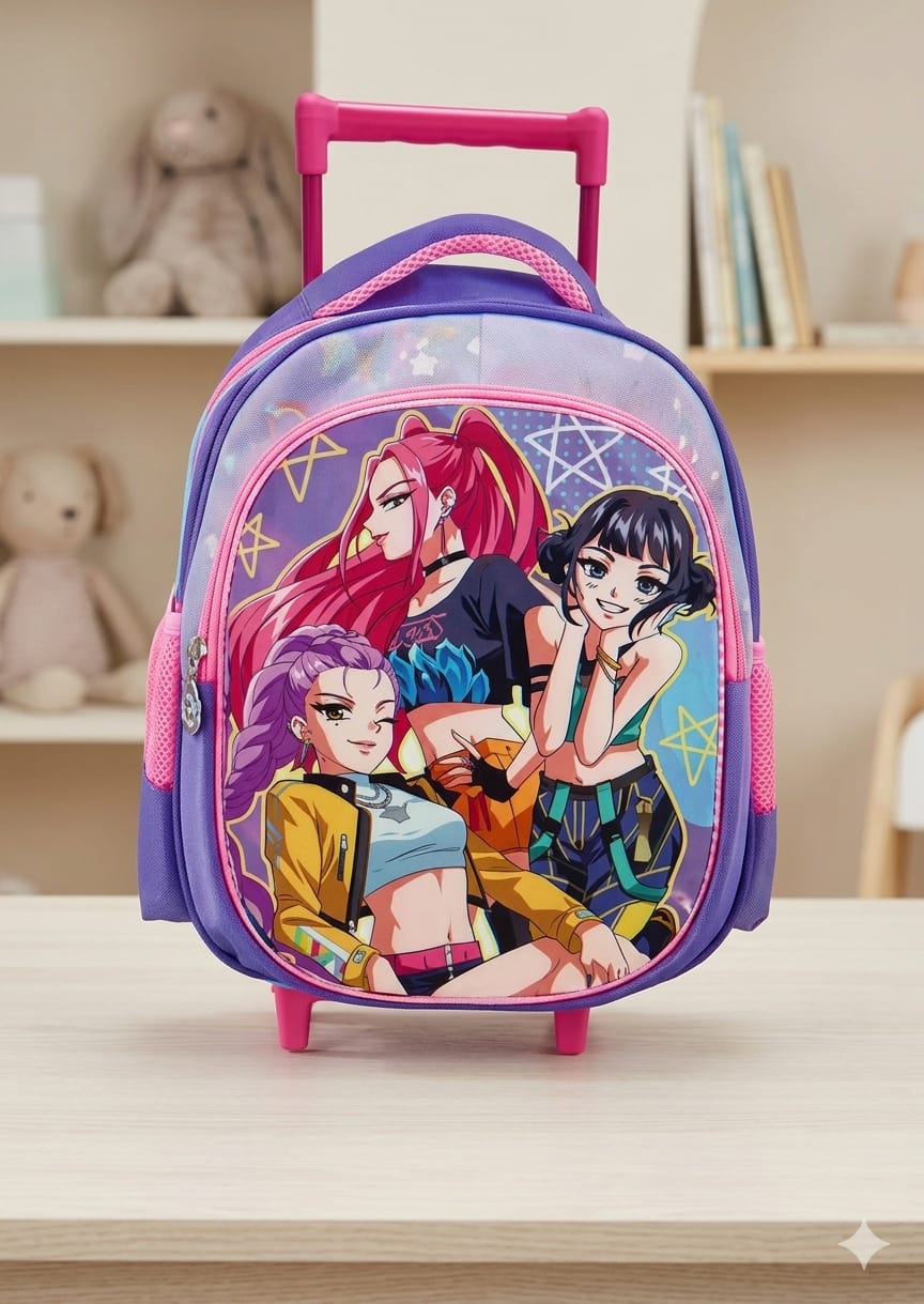 CARRITO MOCHILA SORPRESA KINDER GUERRERAS/SQUI