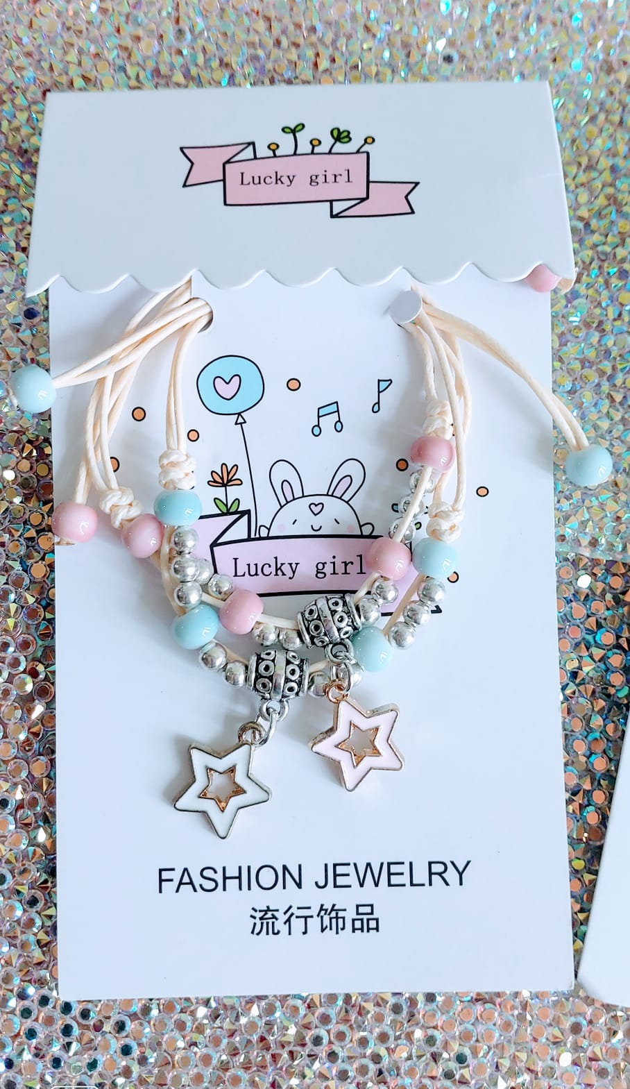 DUO PULSERA DE AMISTAD ESTRELLAS