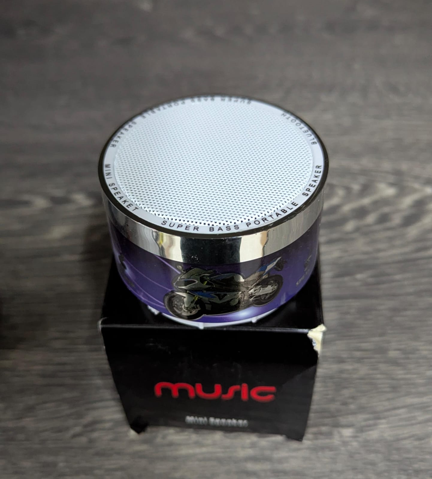 MINI BOCINA MUSIC AZUL