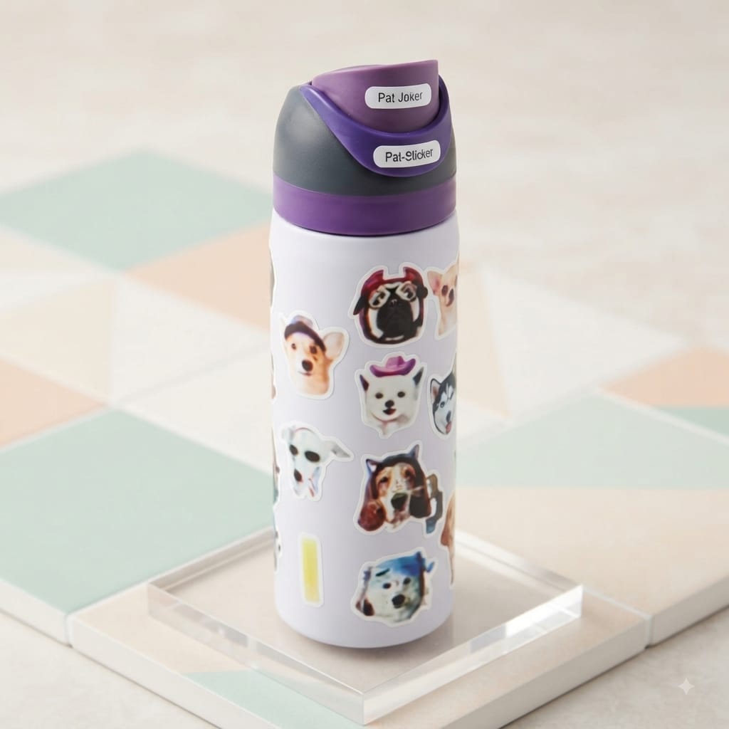 TERMO OWALA 32OZ (945ML) PERROS LILA