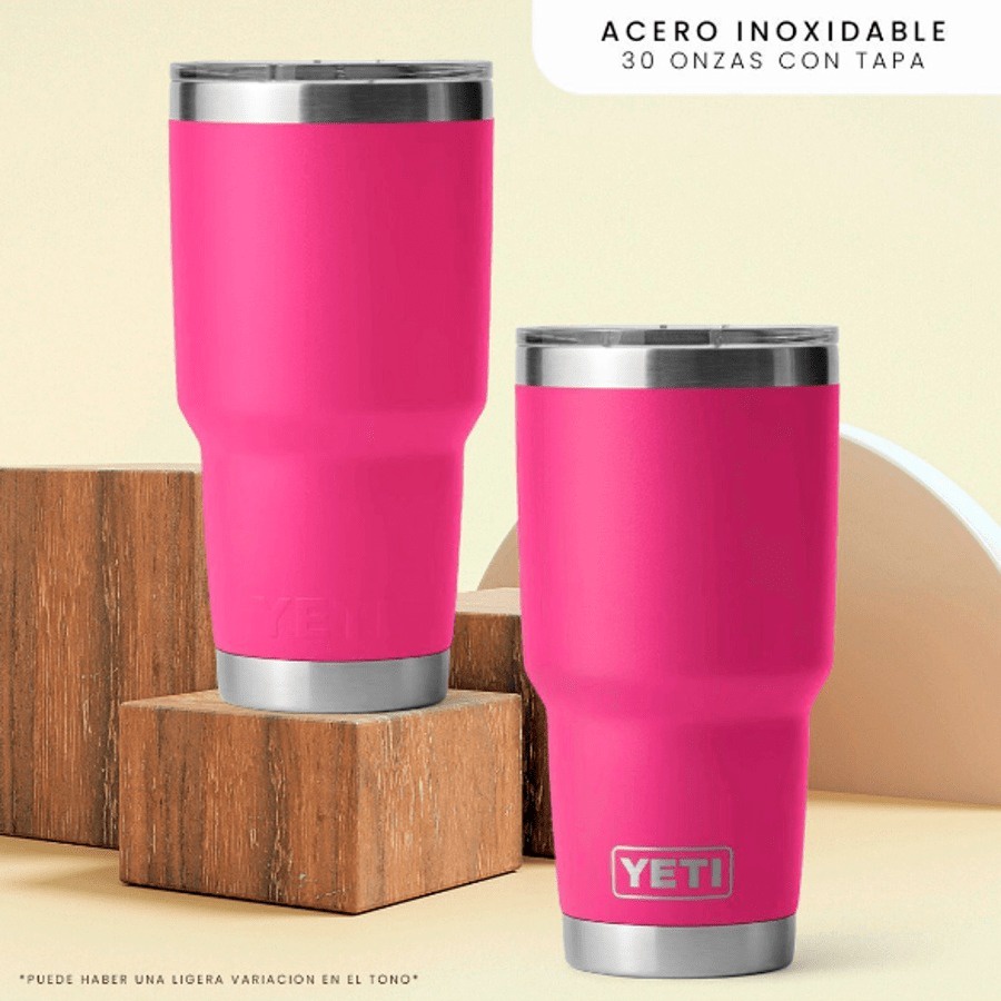 YETI 30 oz TAPA DESLIZANTE ROSA NEON