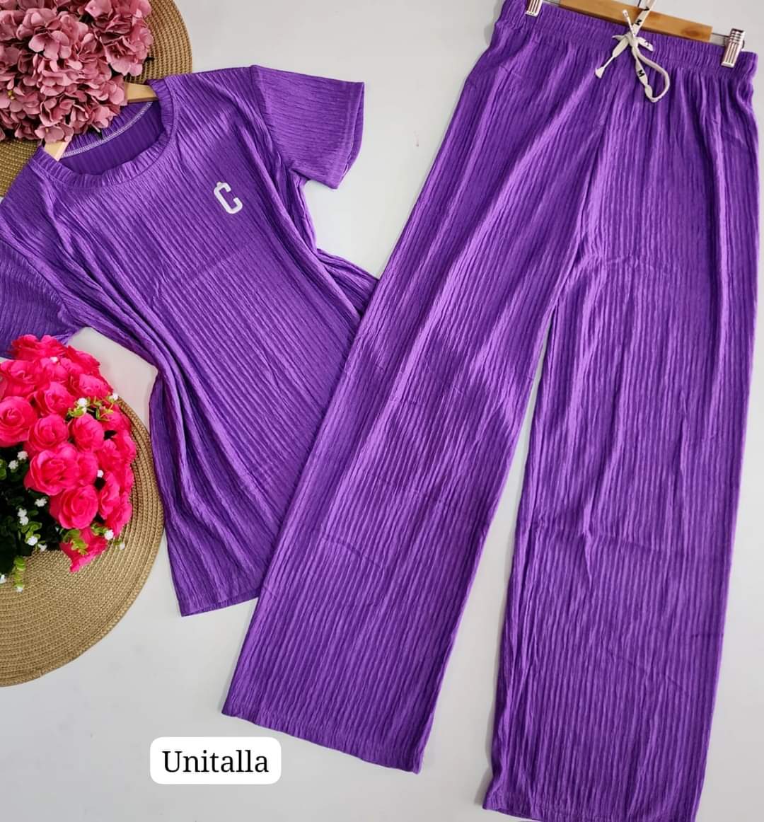 CONJUNTO C MORADO (PANTALON)
