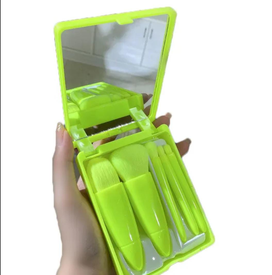 SET DE MINI BROCHAS VERDE