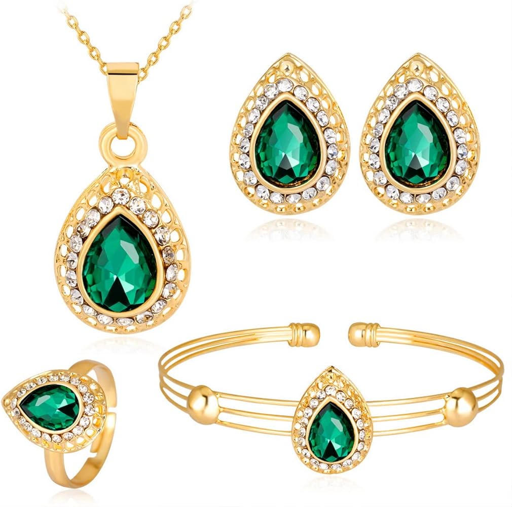 SET DE JOYERIA #55 JOYA VERDE