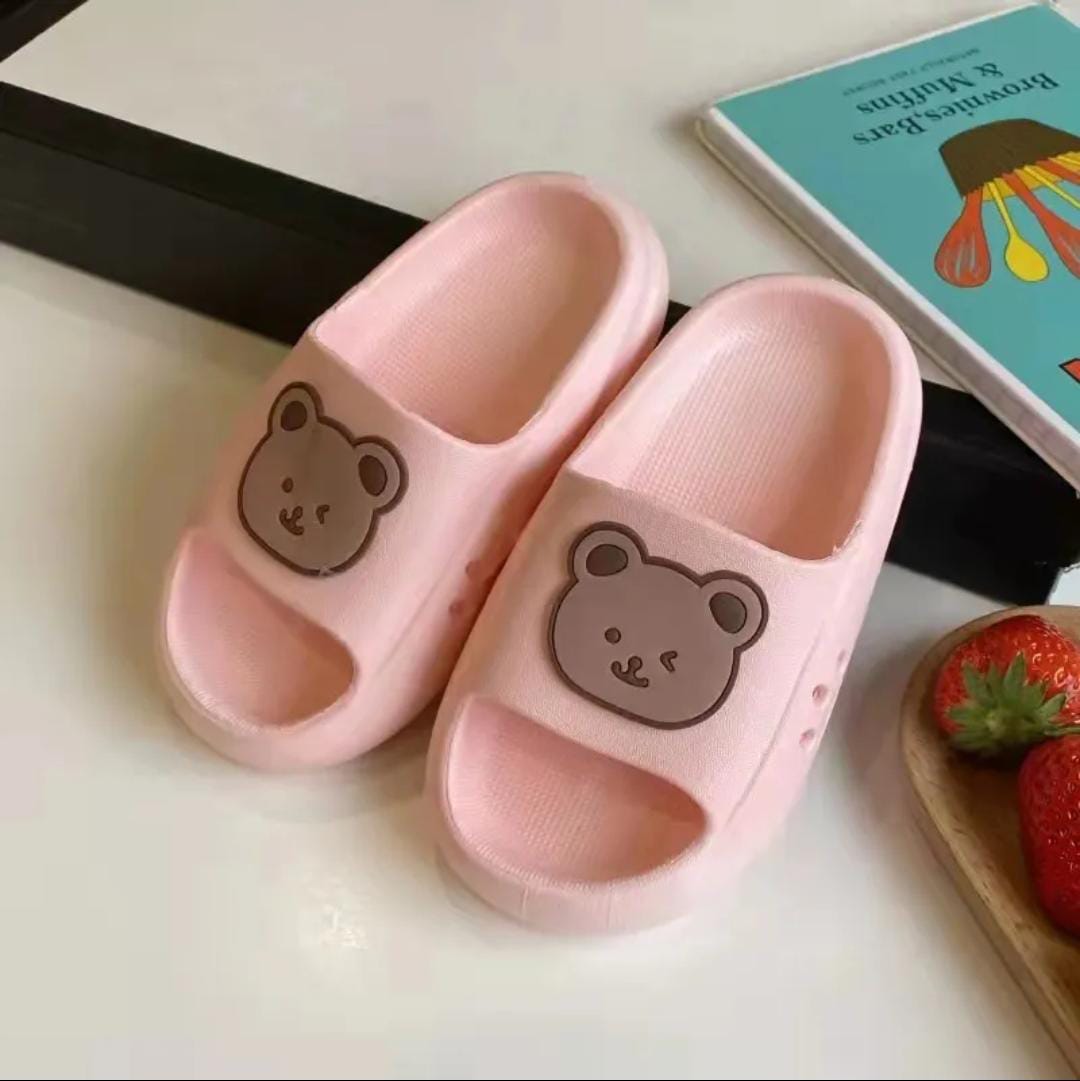SANDALIAS DE OSITO PARA NIÑOS ROSA T-28-29(17-18cm)