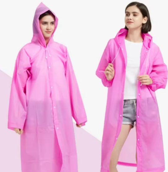 IMPERMEABLE EVA ADULTO ROSA