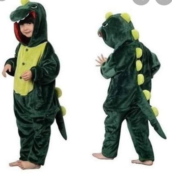 MAMELUCO NIÑOS DRAGON VERDE 5-6 AÑOS (120)