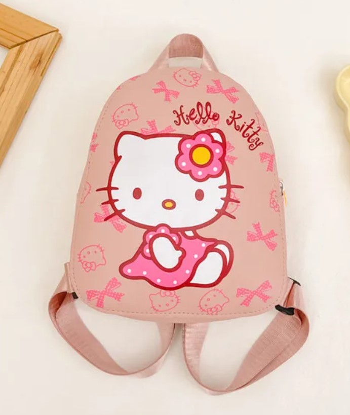 MINI MOCHILA SANRIO KITTY ROSA