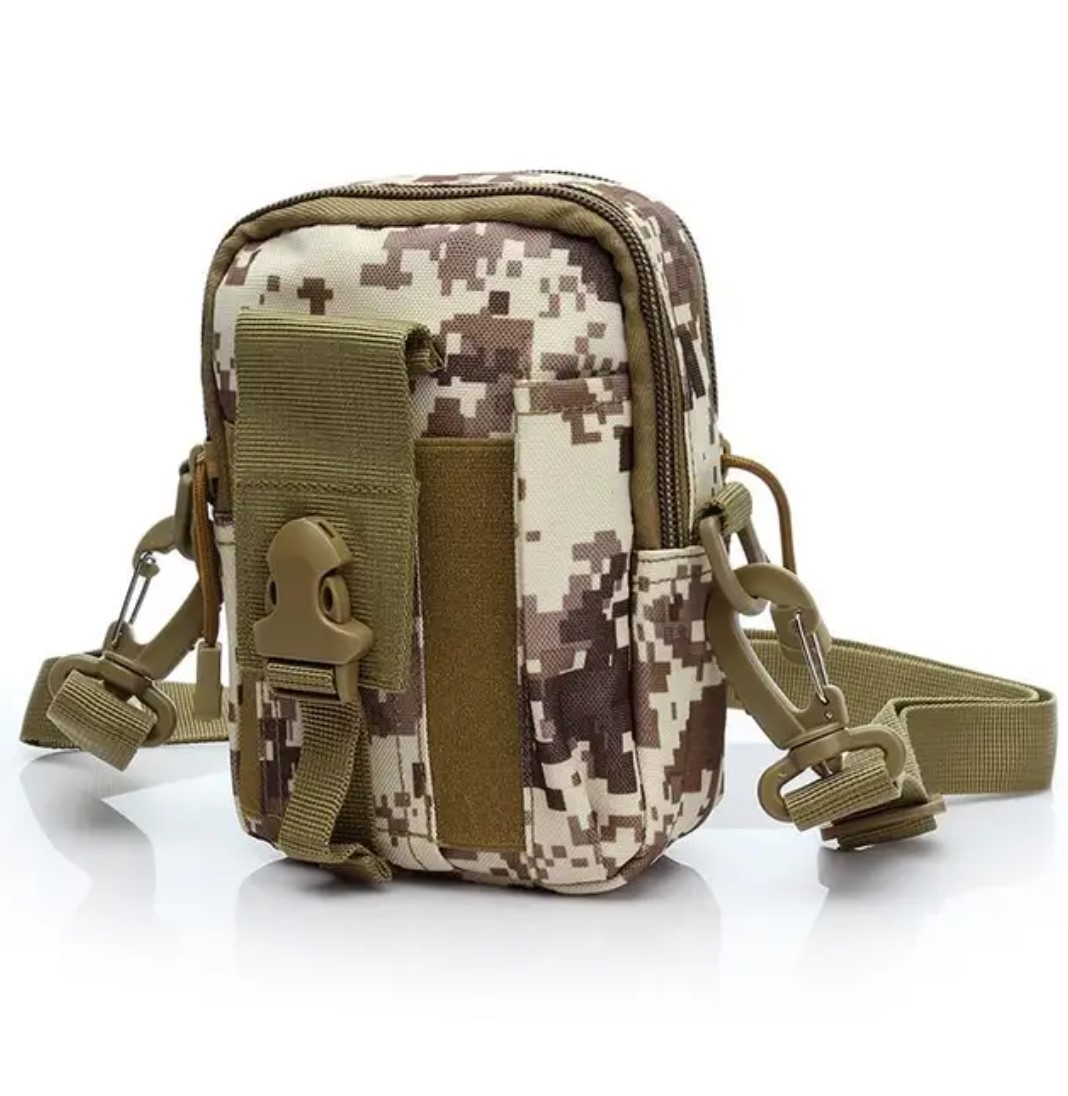 MOCHILA MILITACTICA HOMBRE PIXEL VERDE