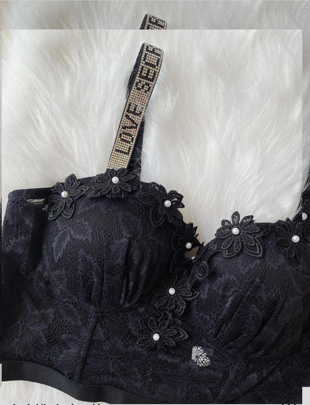 CORSET PERLAS 615 NEGRO CH