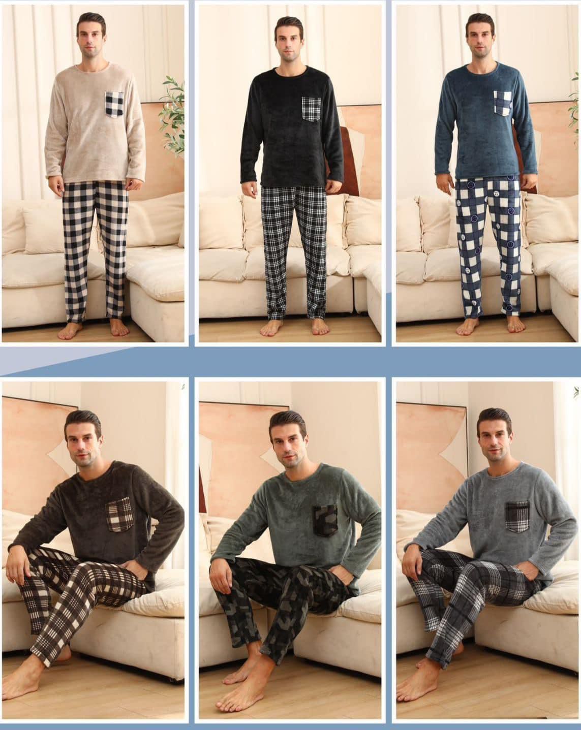 PIJAMA JERA POLAR PREMIUM CABALLERO UNITALLA
