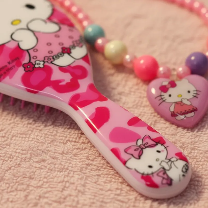 SET CEPILLO Y COLLAR DE HELLO KITTY