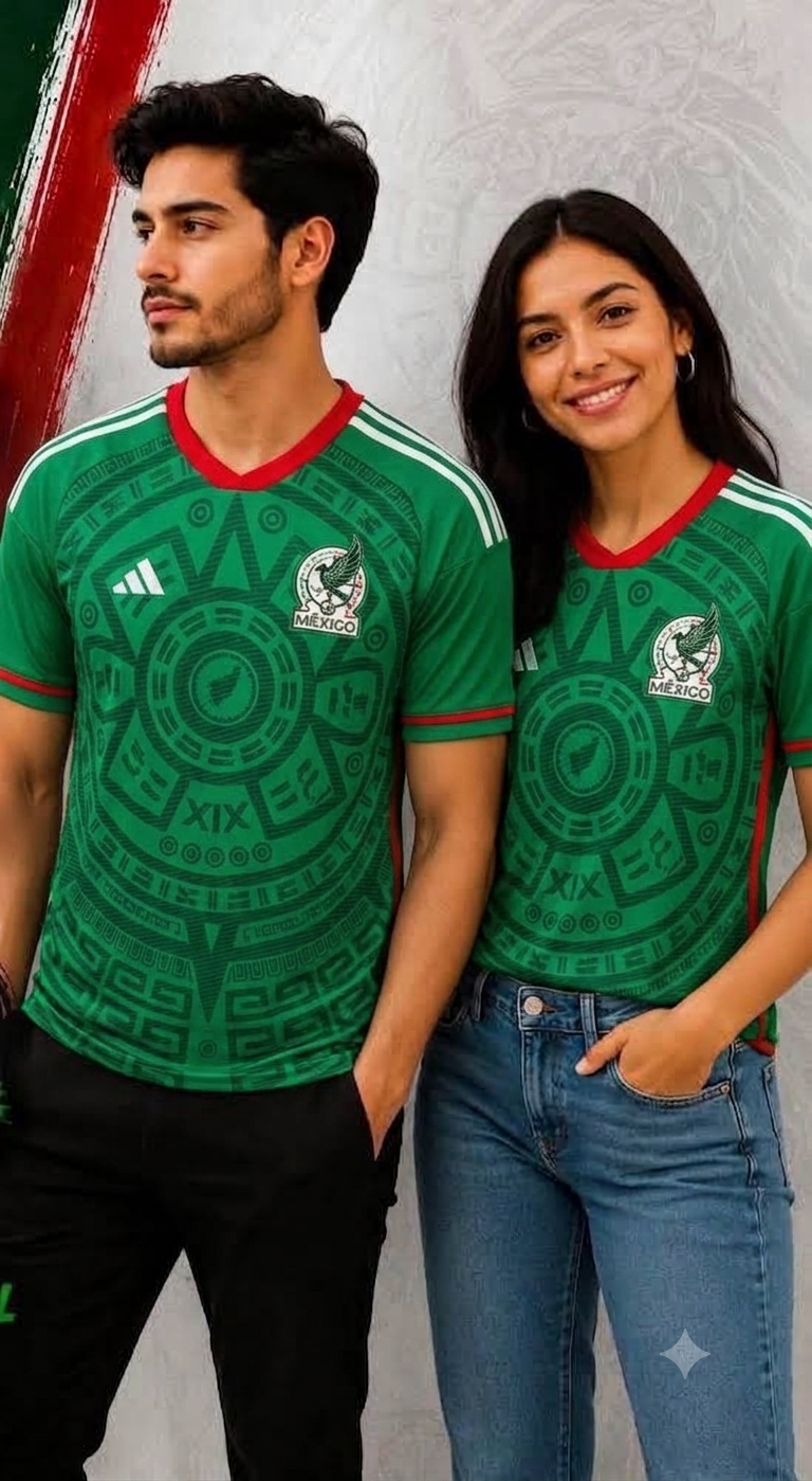 PLAYERA JERSEY SELECCION MEXICANA