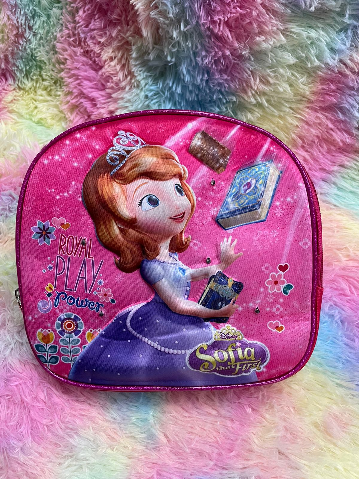 LONCHERA TERMICA LED PERSONAJES PRINCESITA SOFIA