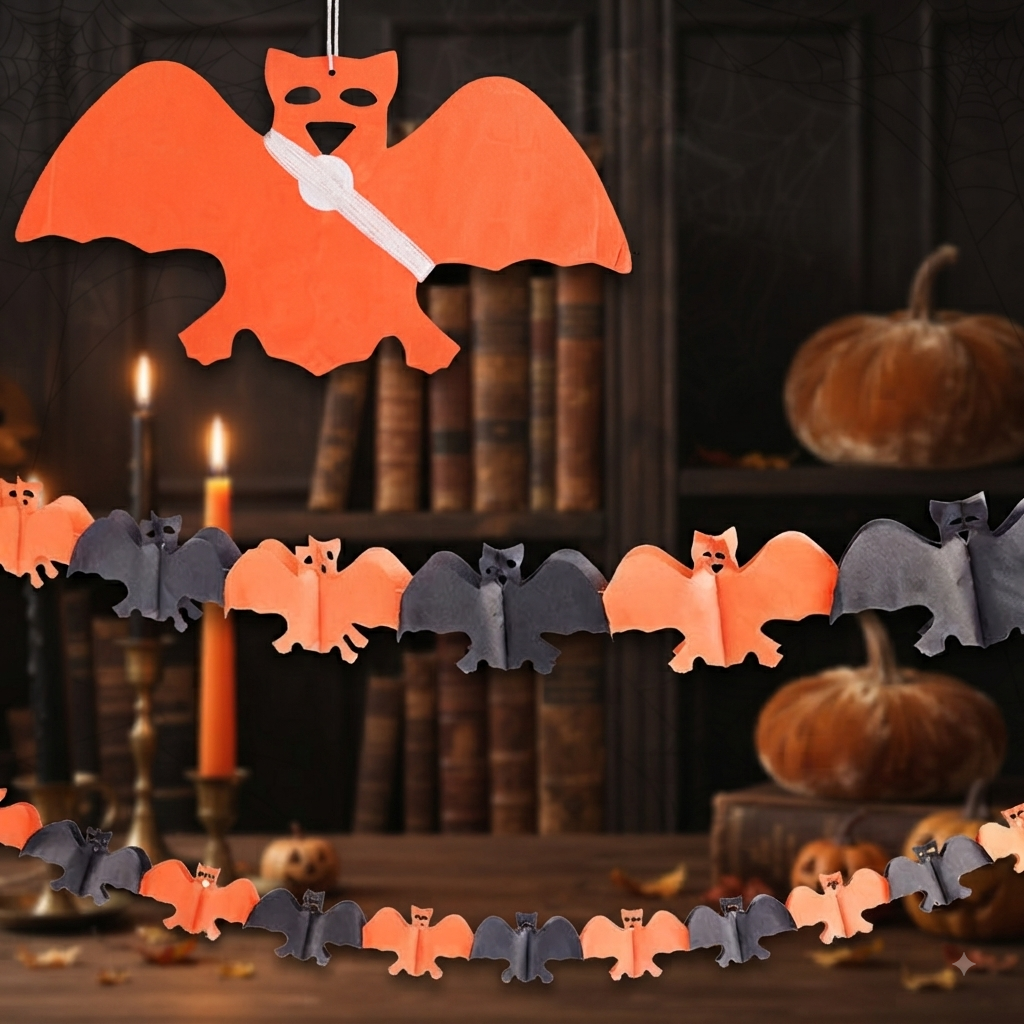 GUIRNALDAS HALLOWEEN MURCIELAGO