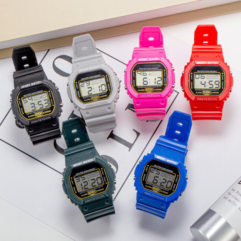 RELOJ CASIO SPORT WATCH PROTETCION GRIS