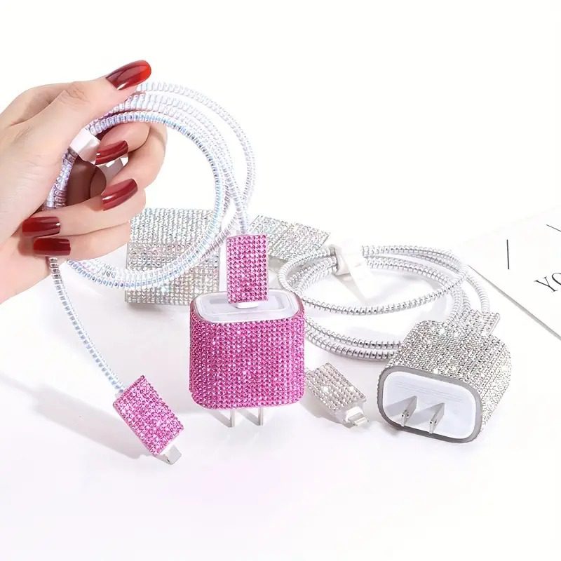 PROTECTOR PARA CARGADOR FUCSIA