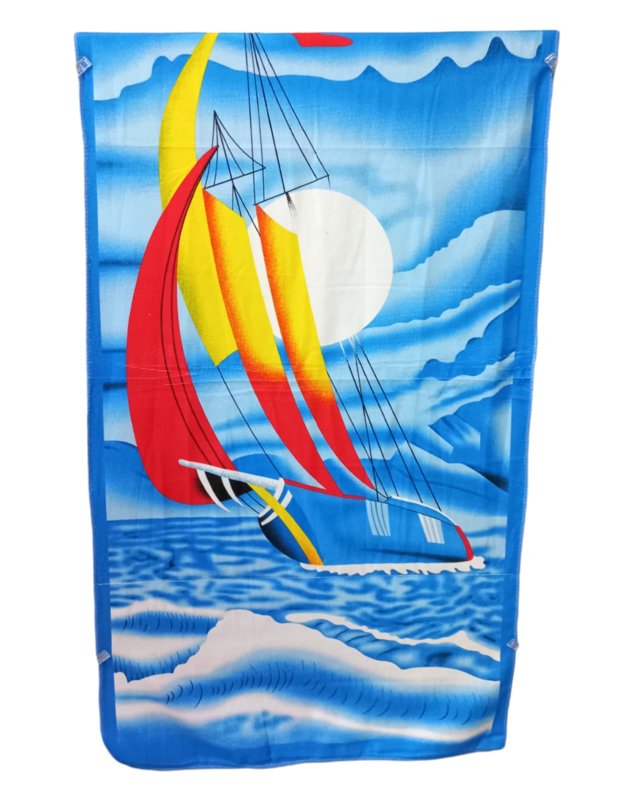 TOALLA DISEÑO VERANO BARCO