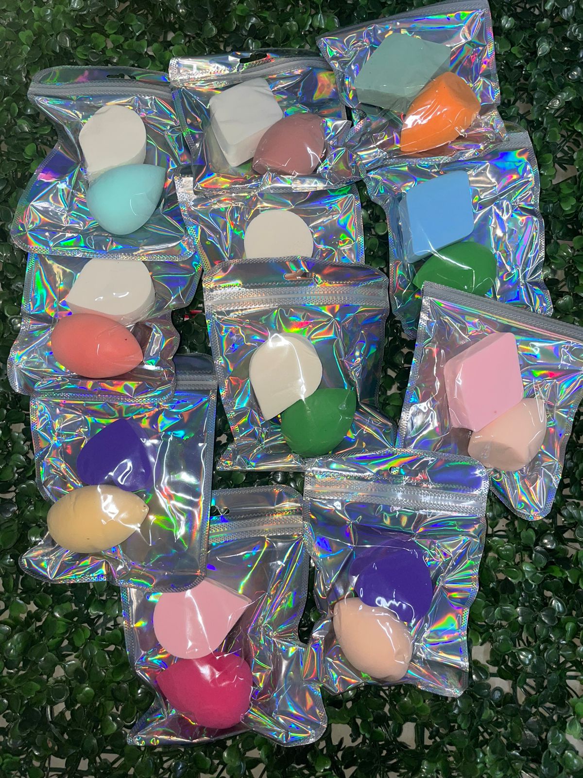 DOCENA SET DE 2 PZ ESPONJA PARA MAQUILLAJE