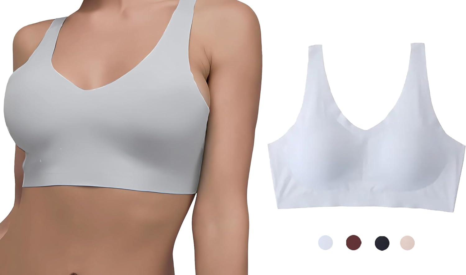 TOP SIN COSTURA BLANCO
