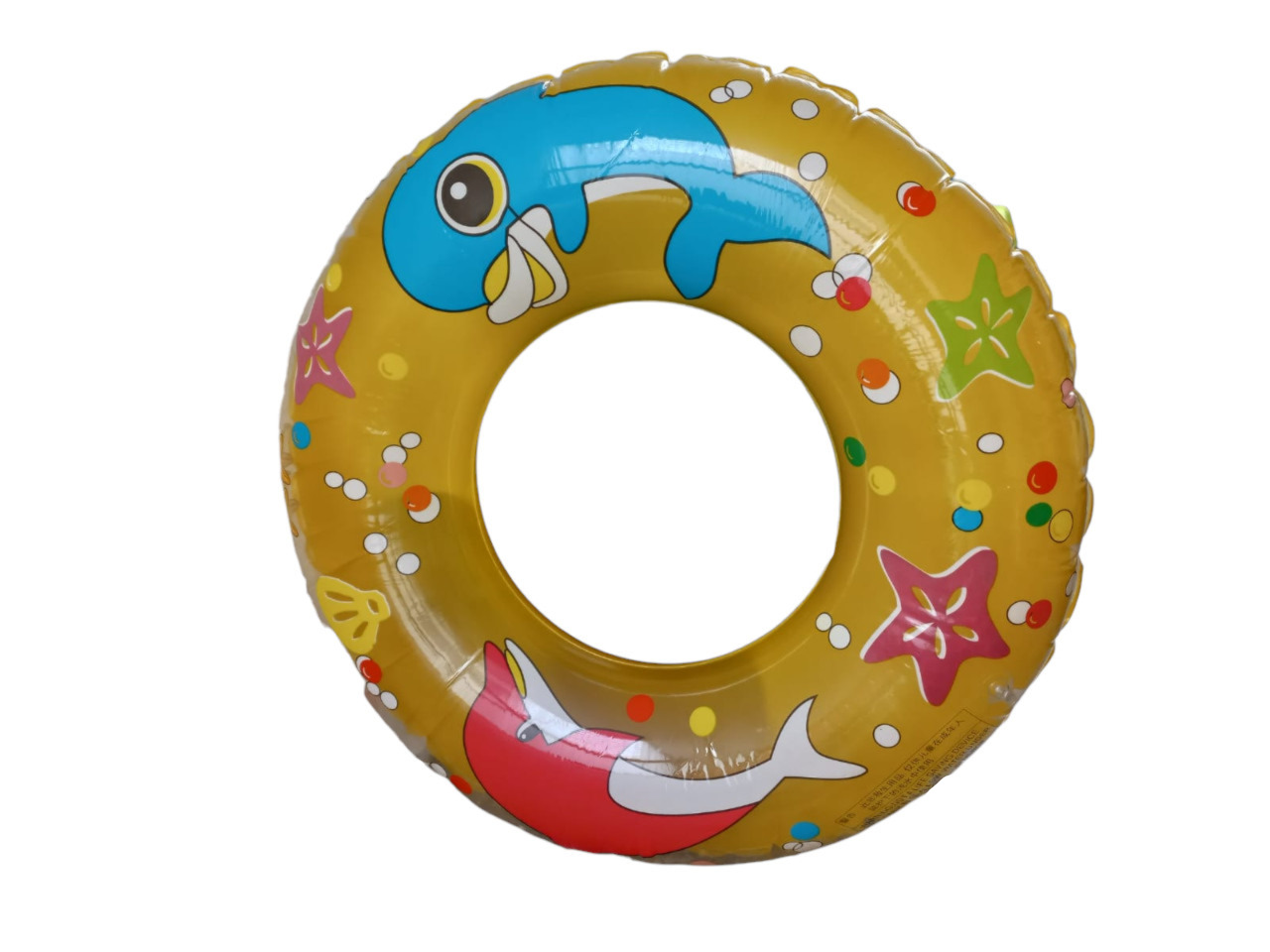 INFLABLE SALVAVIDAS AMARILLO 90