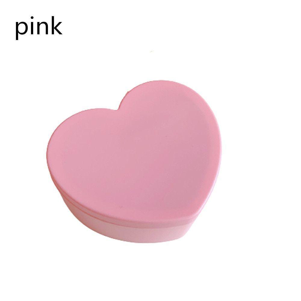 ESTUCHE DE CORAZON ROSA