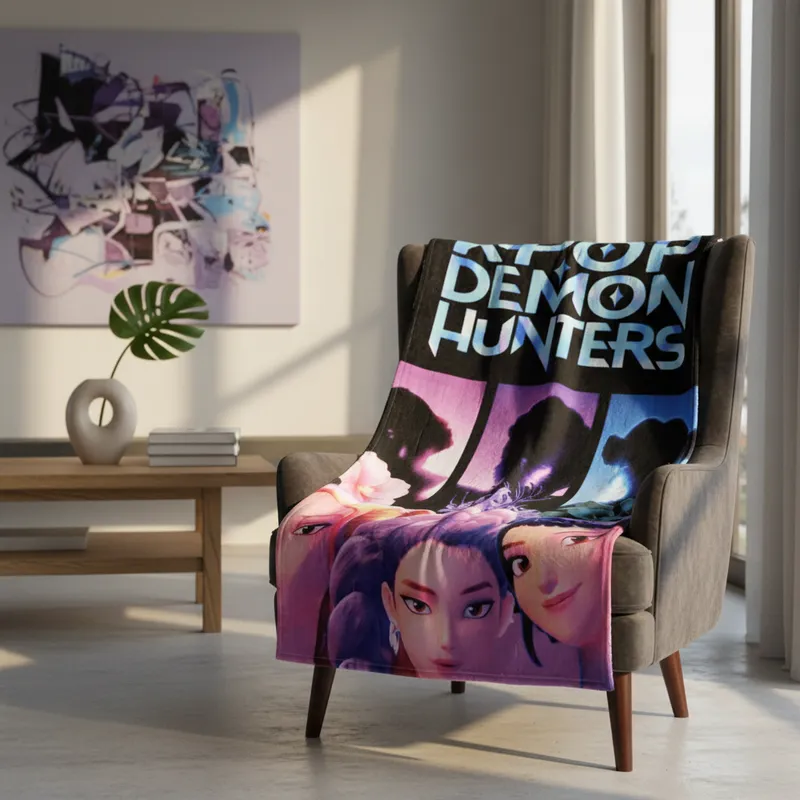 FRAZADA LAS GUERRERAS DEL KPOP AL AZAR