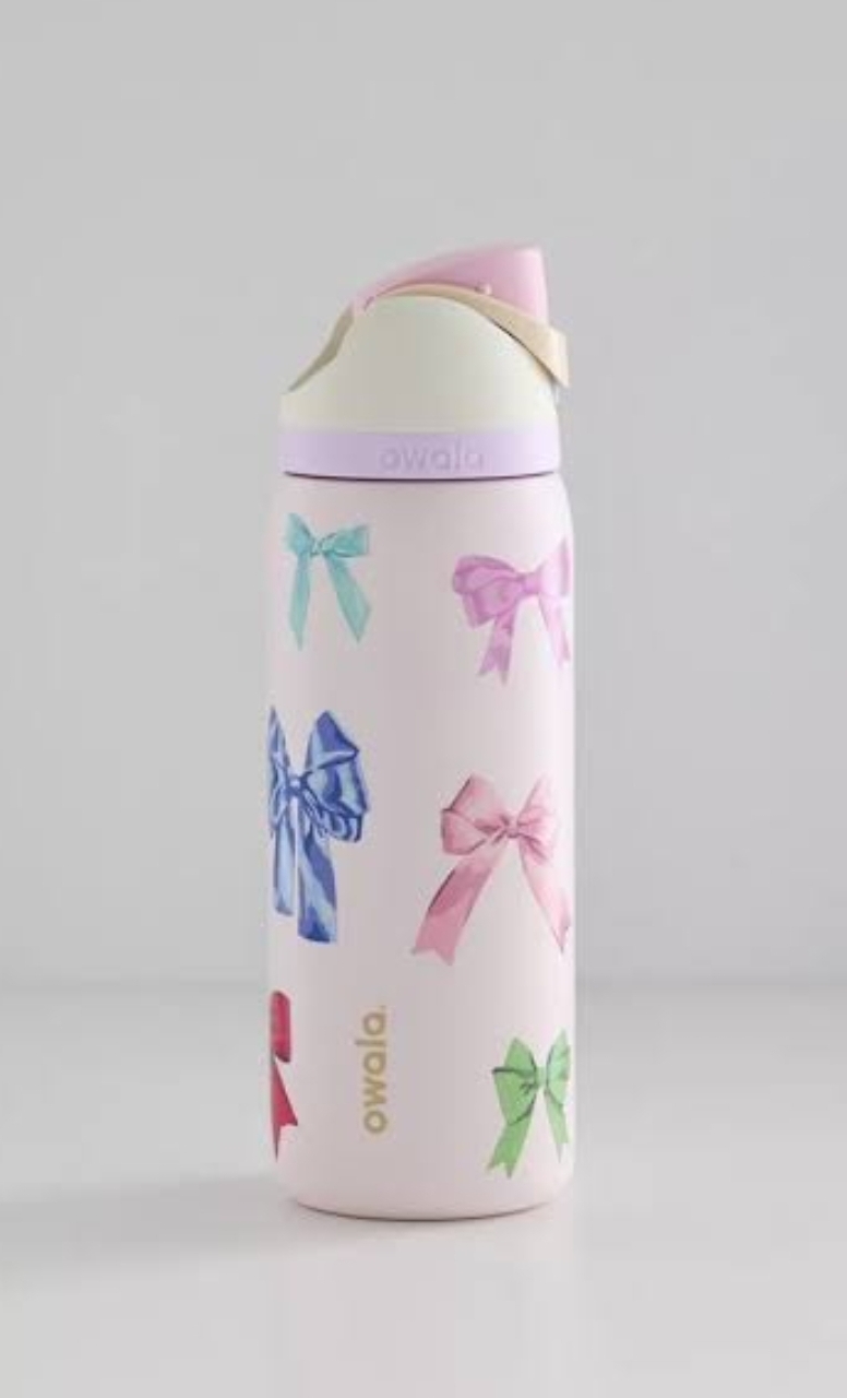 TERMO OWALA 32 oz MOÑO MORADO