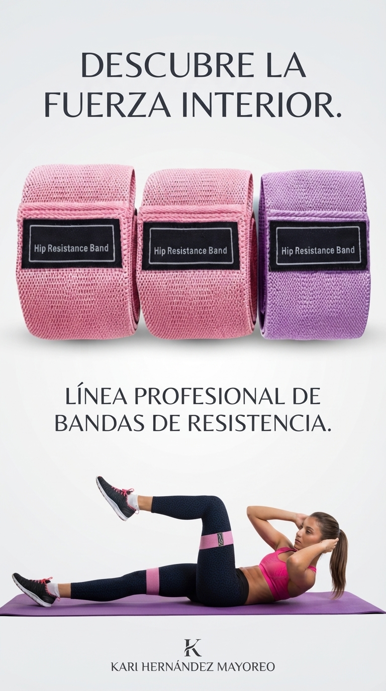 BANDAS DE RESISTENCIA DEPORTIVAS 3PZ