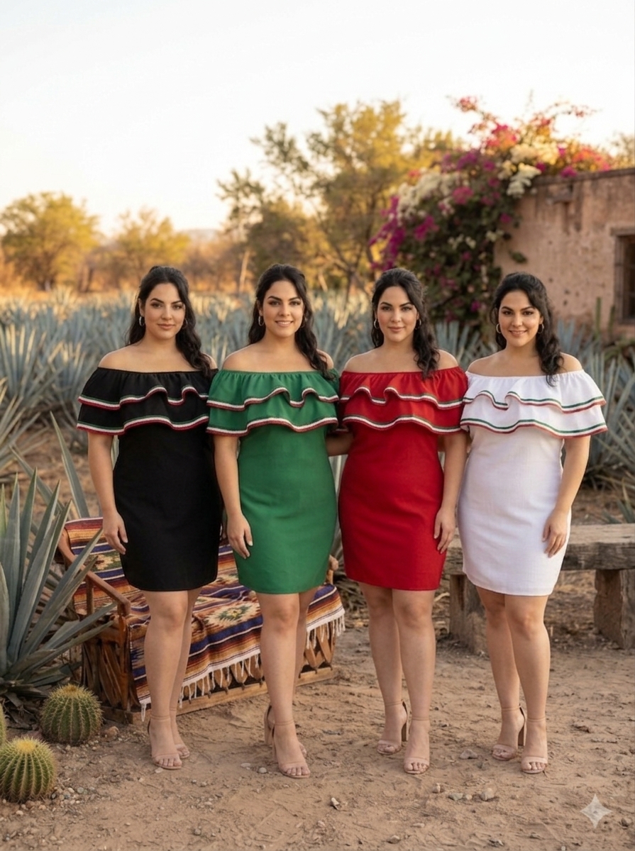 VESTIDO CAMPESINO L/XL