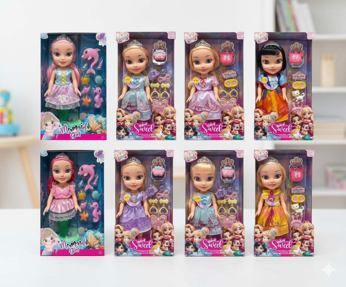 MUÑECA CON SONIDO PRINCESAS RAPUNZEL