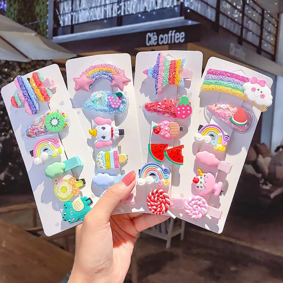 DOCENA DE BROCHES 3D PARA NIÑA