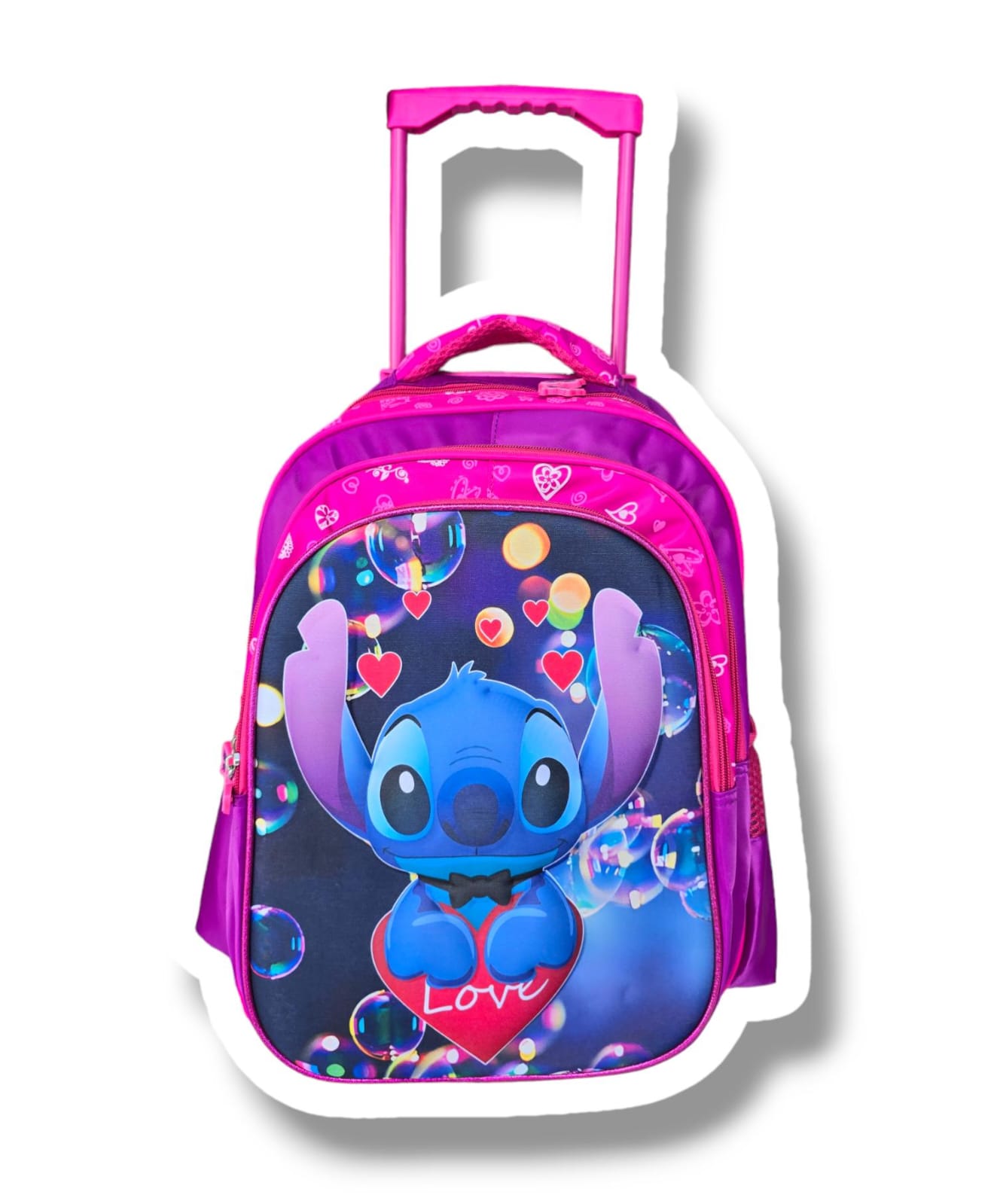 CARRITO ATORNILLADO CON MOCHILA STICH